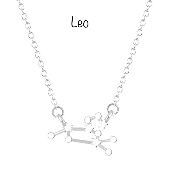 CONSTELLATION LEO SILVER NECKLACE - Picture 1 of 4